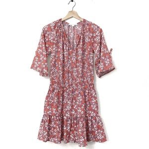 Cooper & Ella Half Sleeve Floral Dress